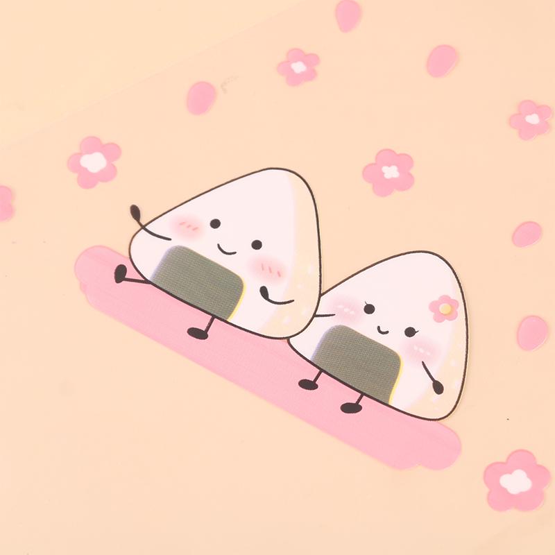 50 шт. милый мультфильм для треугольных рисовых шариков, упаковочная сумка, нори онигири, сумка для суши, форма для приготовления суши, аксессуары для бенто