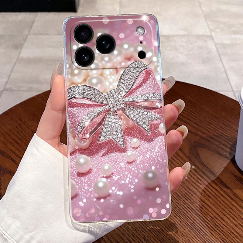Case For iPhone 17 Air 17 Pro 17 Pro Max Aesthetic Cute Cat Astronaut Transparent Cover For iPhone 17 Air 17 Pro 17 Pro Max Capa