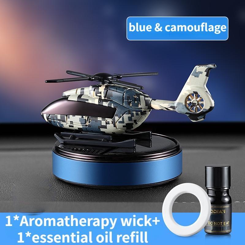 Автомобильный аромат, солнечная ароматерапия, вращающийся вертолет, моделирование автомобиля, освежитель воздуха, диффузор, парфюм, подарок, авто аксессуары для интерьера