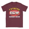 Хлопковая футболка Ecw Hardcore Wrestling для пары, летние винтажные футболки, с круглым вырезом, модная футболка, одежда большого размера с принтом