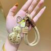 Ключница-подвеска Shuibei из 999 чистого золота "Все будет хорошо" в форме тыквы