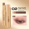 YZS Radiant Eyes 3-Color Glitter Eyeshadow Stick - Beginner-Friendly, Long-Lasting Highlighter Gradient.