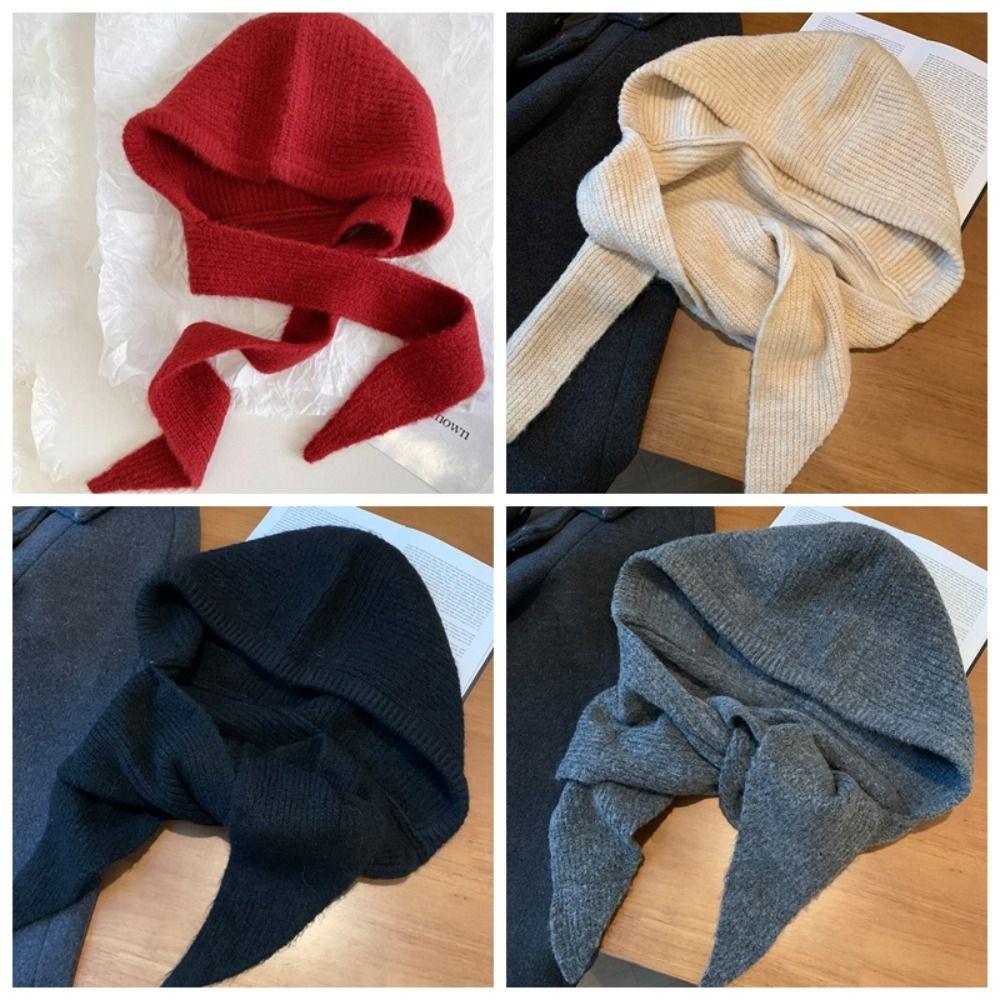 Pullover Hat Balaclava Hat Scarf Cap Knitted Hat Warm Winter Cap Winter/Autumn