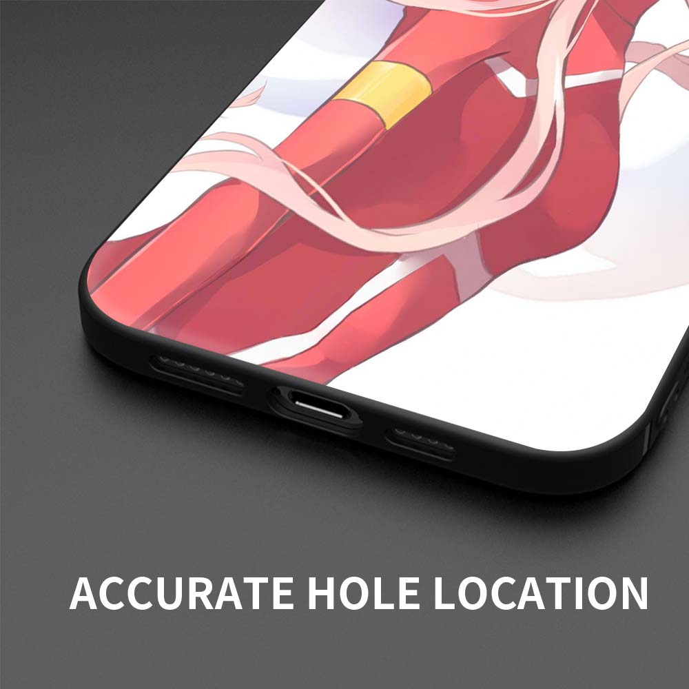 02 Zero Two Anime Darling In The Franxx Case for iPhone 13 14 11 12 Pro Max 7 8 Plus SE X XR XS Max Silicone Cover Phone Cases
