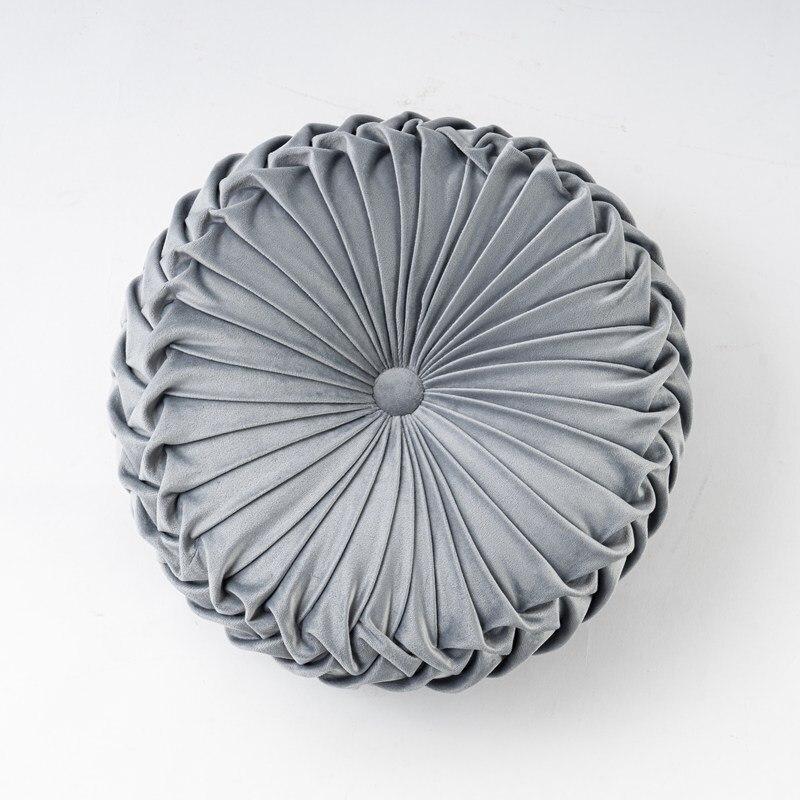 Бархатная подушка с тыквой Морса, креативные диванные подушки, напольная наволочка, сплошной цвет, роскошные домашние подушки для отеля