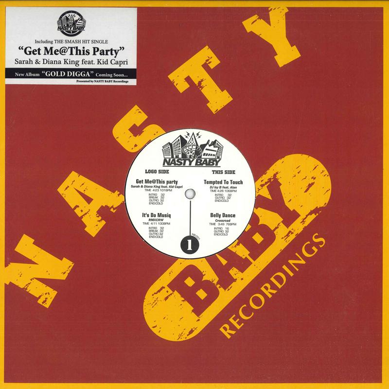 12-дюймовая пластинка VARIOUS - Get Me @this Party NB701 NASTY BABY Рэп и хип-хоп/R&B Б/У