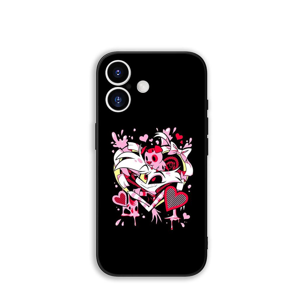 H-Hazbin Hotel Charile Angel Dust for Samsung Galaxy A36 A17 A26 A07 A35 A54 A53 A13 A33 A34 S8 S9 S20 S21 FE S10 Plus Case