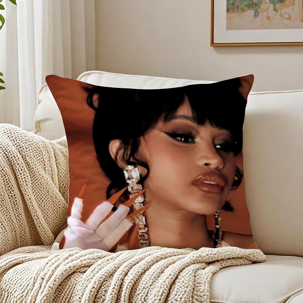 Singer CCardi B Наволочка для подушки-подушки Антипылевой клещ Декор гостиной дивана Подушка Комната