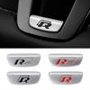 Декоративная накладка на руль автомобиля Наклейка с эмблемой R Line Для VW Scirocco Polo T5 Passat b6 Golf mk5 Tiguan Jetta CC