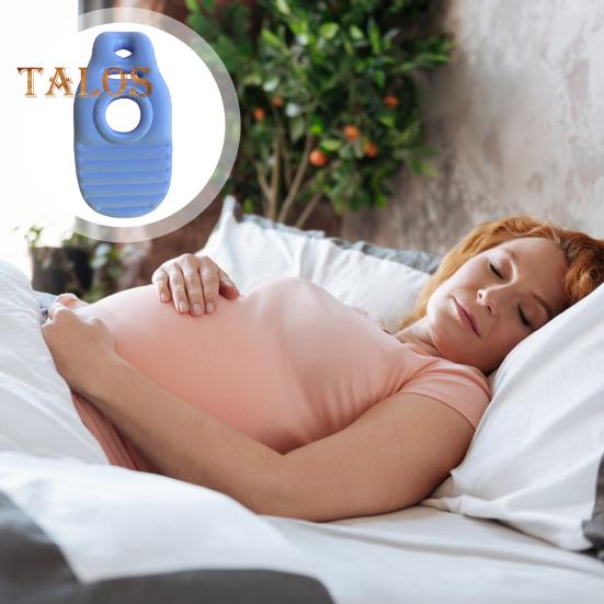 Надувной коврик для йоги для беременных, эргономичный матрас из ПВХ для поддержки сна с отверстием, герметичный, облегчающий боль во время беременности, надувная подушка для всего тела