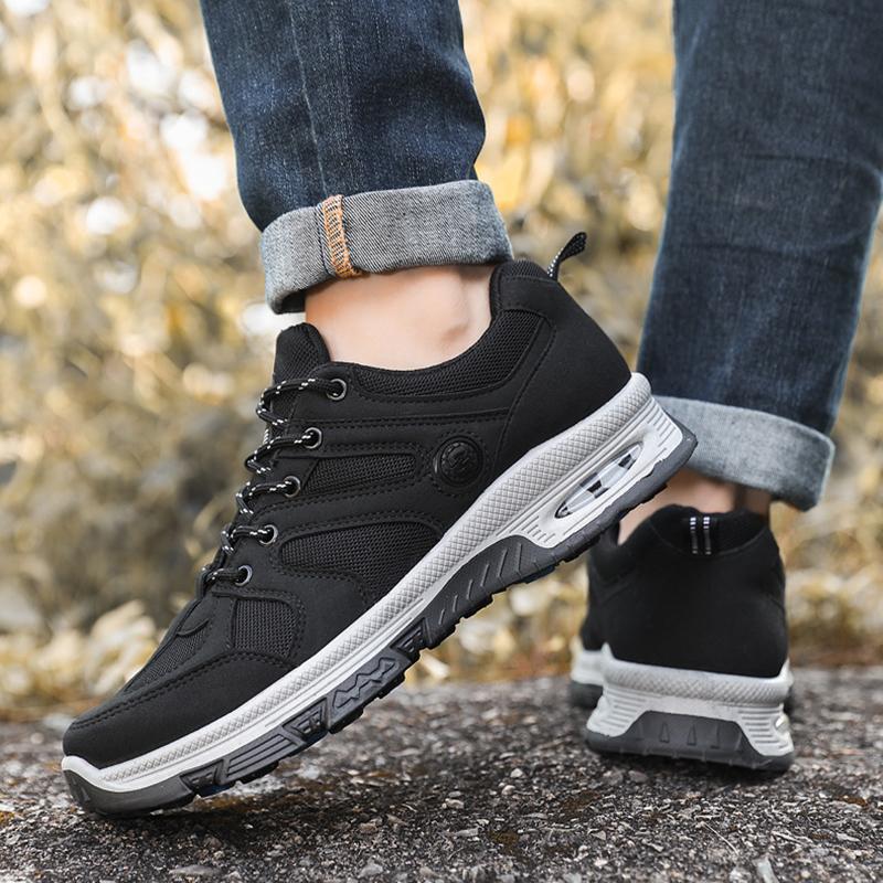 Oulylan Fashion Barefoot Shoes for Men Men'S Outdoor Mountaineering Breathable Slip Quick Dry Non-Slip Casual Walking Sneak