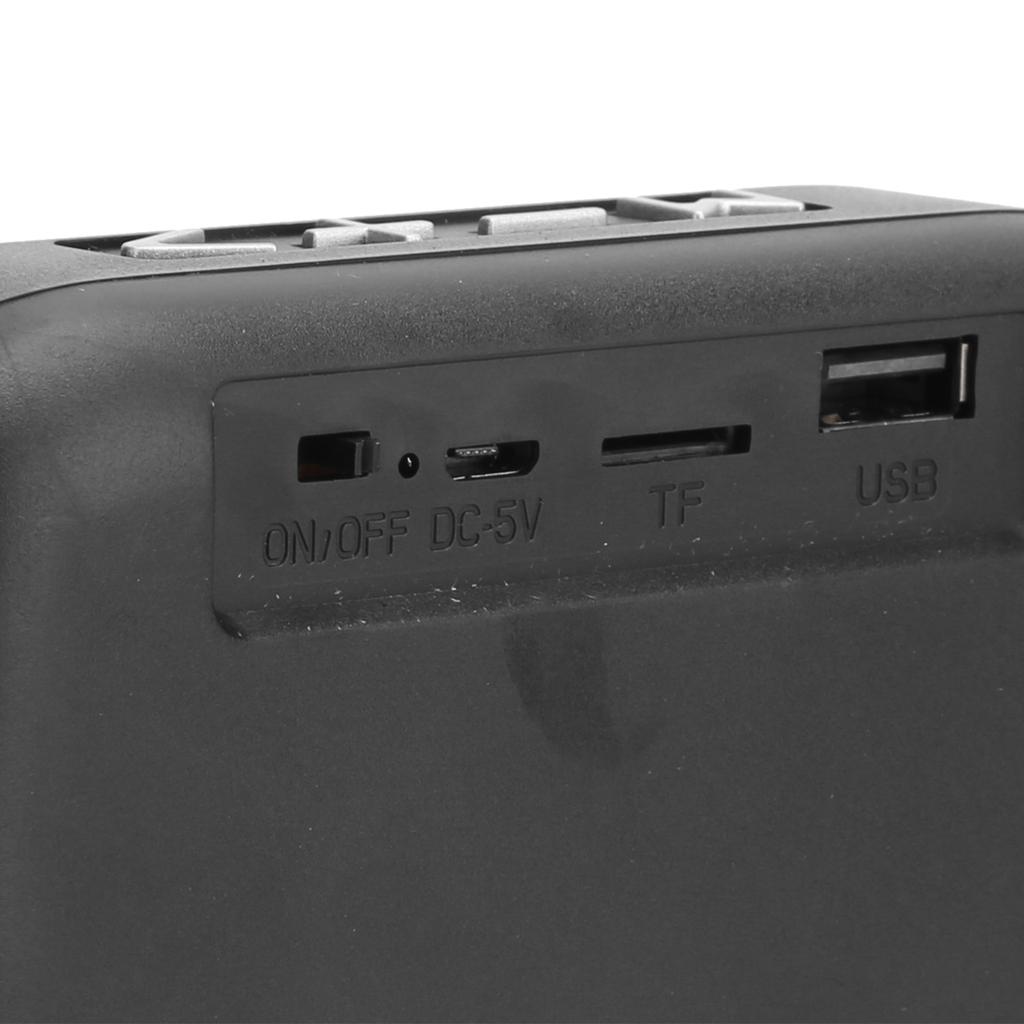 Беспроводной стереопортативный сабвуферный динамик USB со звуком и FM-радио