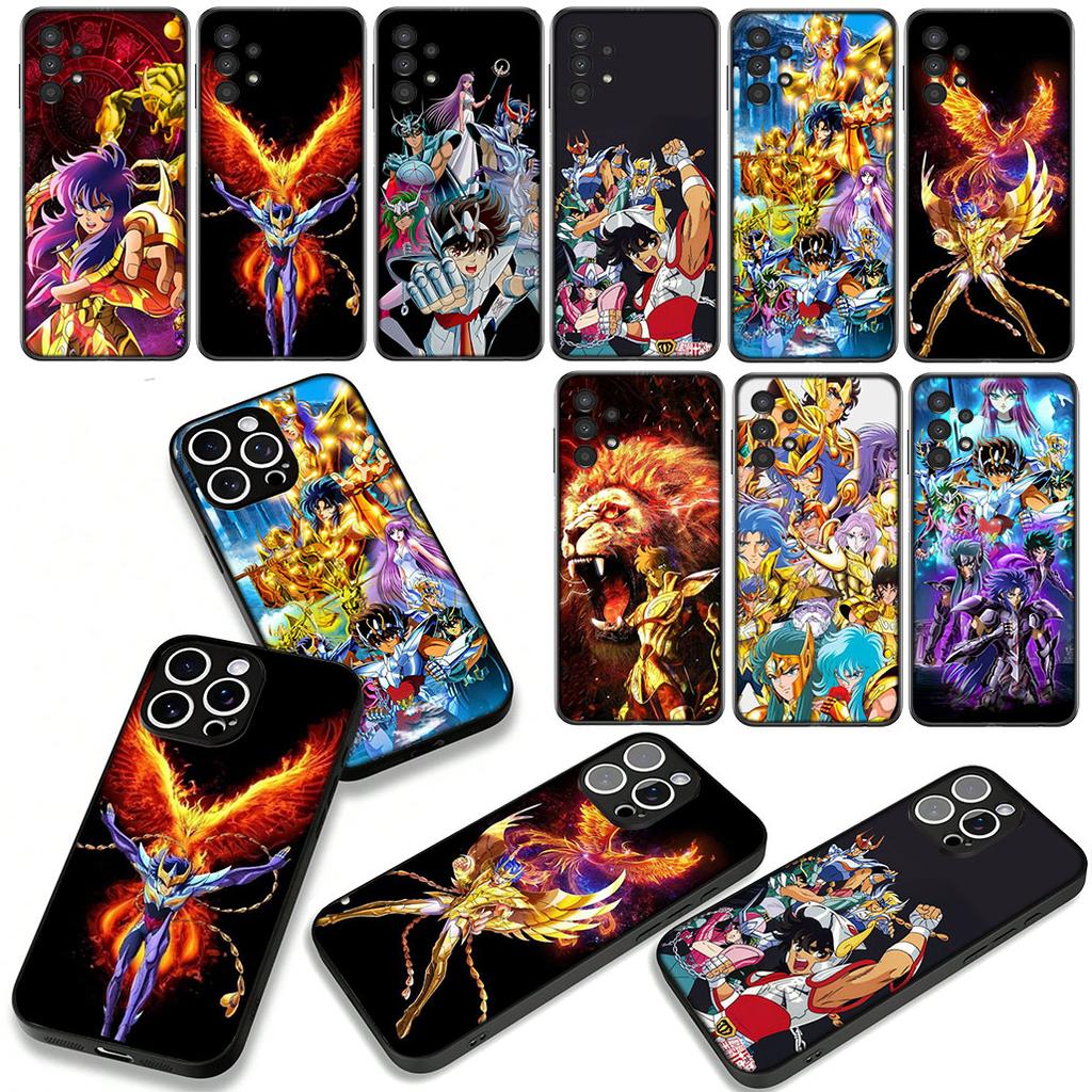 Saint Wallpaper Seiya Phone Case for Samsung Galaxy A07 A13 A12 A14 A23 A42 A50 A51 A52 A53 A70 A71 A72 A21S A04 Note 20 9 8 10