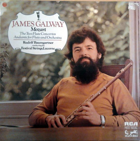 Виниловая пластинка JAMES GALWAY FESTIVAL STRINGS LUC Два концерта для флейты и Анданте LRL15109 RCA Red Seal 1976 Великобритания Классическая б/у