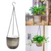 Plant Pot with Water Reservoir Hanging Self-watering Planter Self-watering Hanging Planters with Drainage Holes Stylish for Home