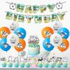 Birthday Decoration Character Birthday Happy Birthday Anime Party Boys Set, Balloons, Garland, Banner, Decorations, Balloons, Kids, Girls,