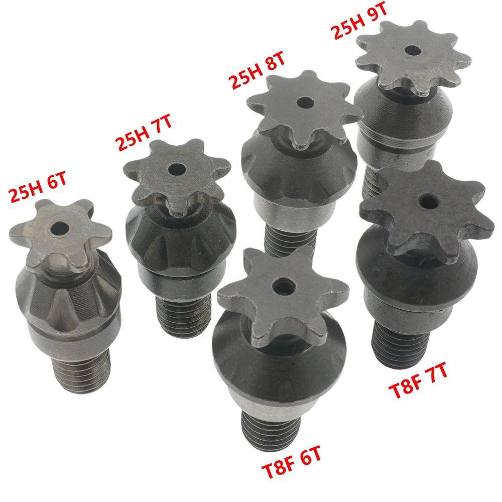 Moto 6T/7T/8T/9T 47cc 49cc T8F 25H Motorcycle Gears Gear Box Clutch Drum Gear Front Chain Sprocket