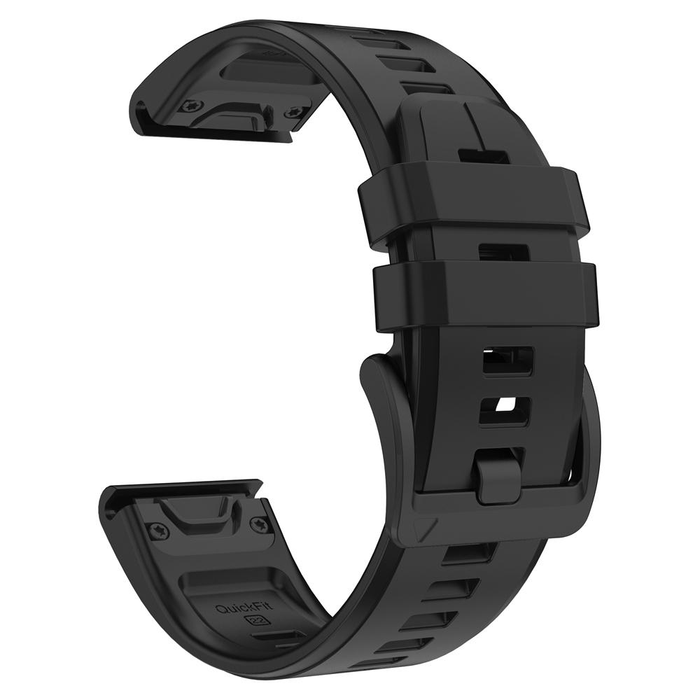Силиконовый ремешок 22 26 мм для Garmin Quatix 8/Tactix 8 7Pro/Fenix5 5x puls 7 7x 6 6x 8 Pro 47mm 51mm/D2 Bravo Quick Fit Спортивный ремешок