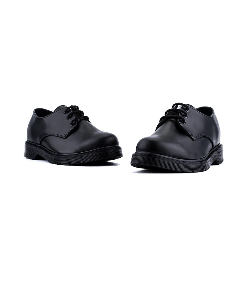 Bsqt By Classy Новые Дерби на Шнуровке с 3 Отверстиями Vantablack