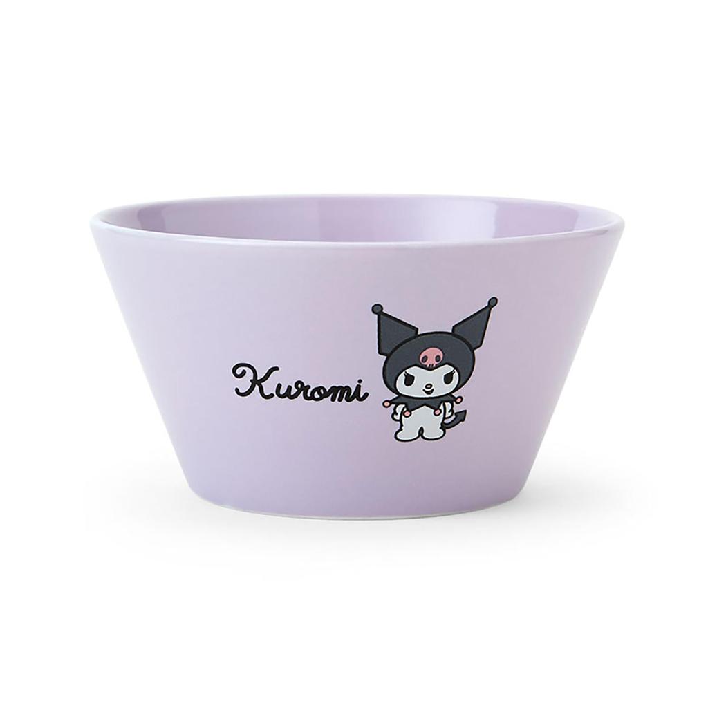 Sanrio Bowl Kuromi and Dish Dryer Safe Ceramic 190390 Microwave, Dishwasher,