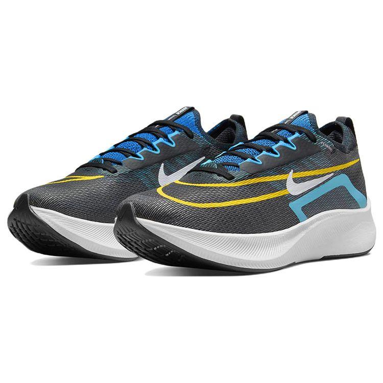 Nike Zoom Fly 4 Black Chlorine Blue Men Sneakers White CT2392-003