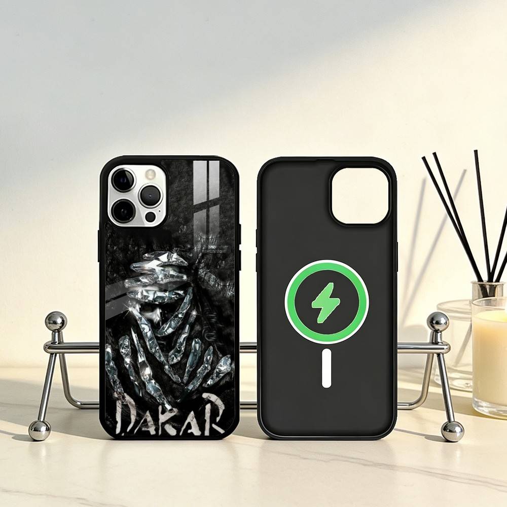 Rally D-Dakar Logo Phone Case For iPhone17,16,15,14,13,12,11 Plus,Pro Max Magnetic For Magsafe Wireless Charging