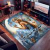 1PC Custom Name Butterfly Dreams Fantasy Theme Floor Mat Ideal for Living Room, Game Rooms, Office, Bedroom,Floor Mat Playful Design