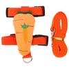 Carrot Type Rabbits Harness Leash Set Regulable Decorative Lovely Looking for Pet Rabbits