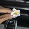 1 пара клипса-цветок на вентиляционное отверстие, клипса-персиковый цвет для выхода кондиционера для женщин и девочек, милый ароматизатор в машину, декор для аксессуаров интерьера