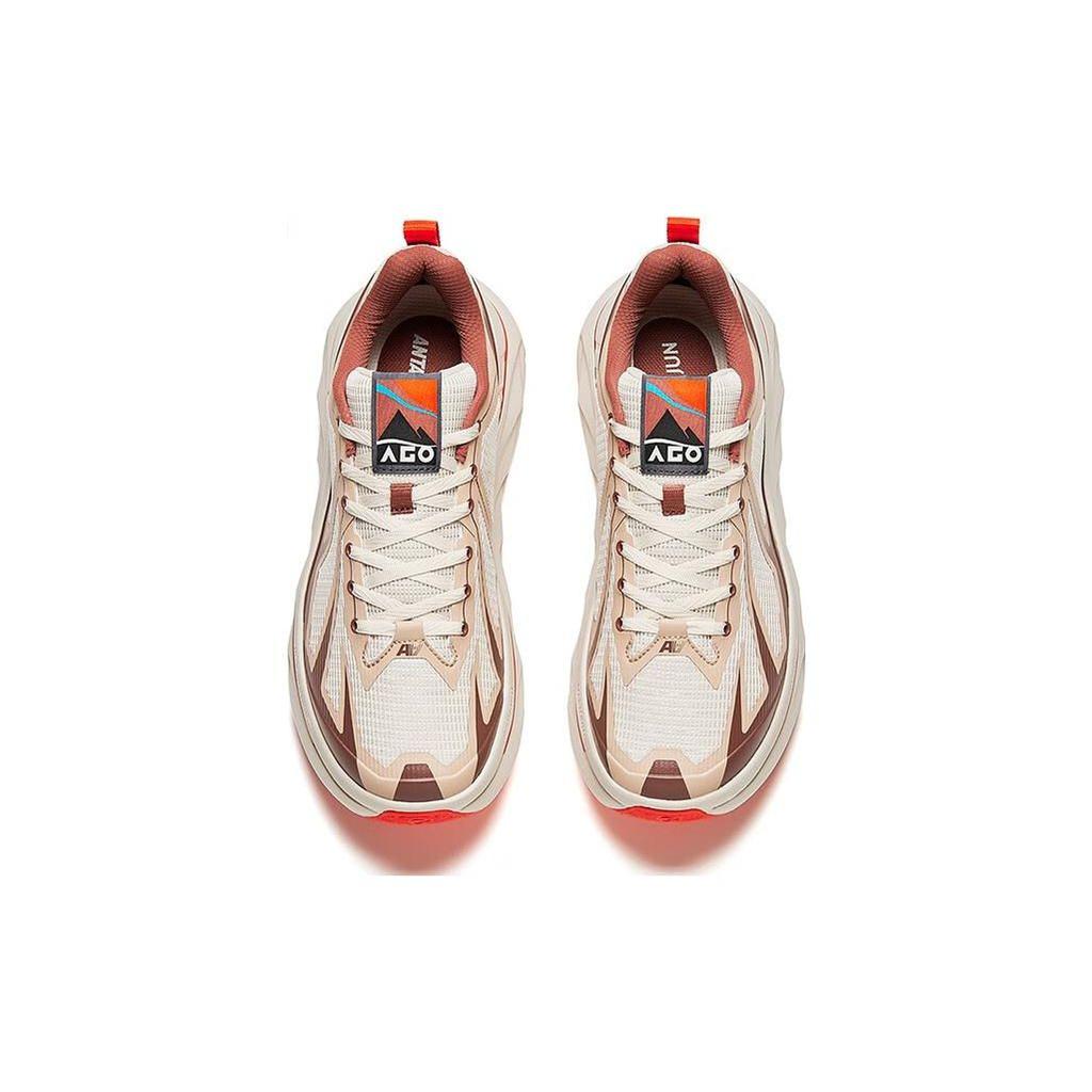 Anta Кроссовки мужские Champion Series Ago Sports с низким верхом, износостойкие, нескользящие, серые, земляные 912416606A-6