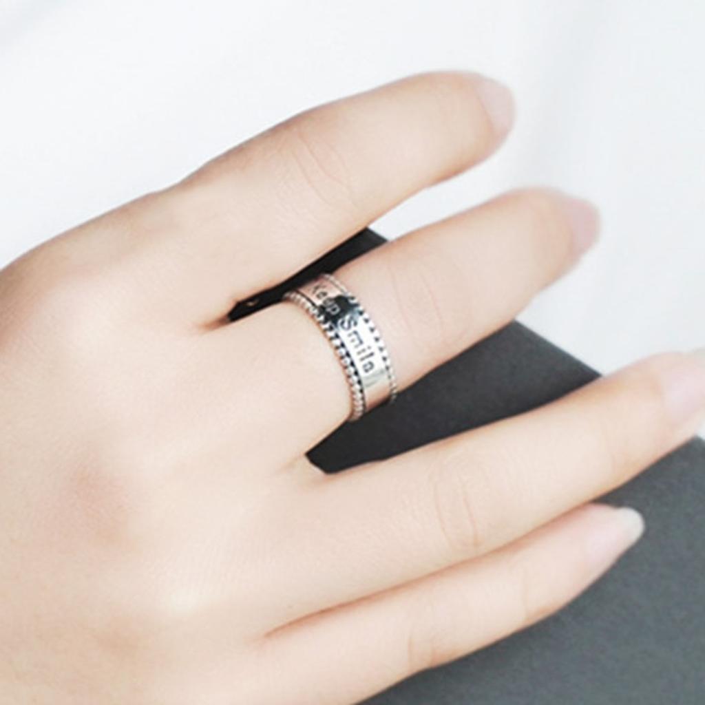 Fairy Keep Smiley Good Mood Wedding Bands Christmas Gift Rings For Women Accessories Western Korean Jewelry Moda Mujer