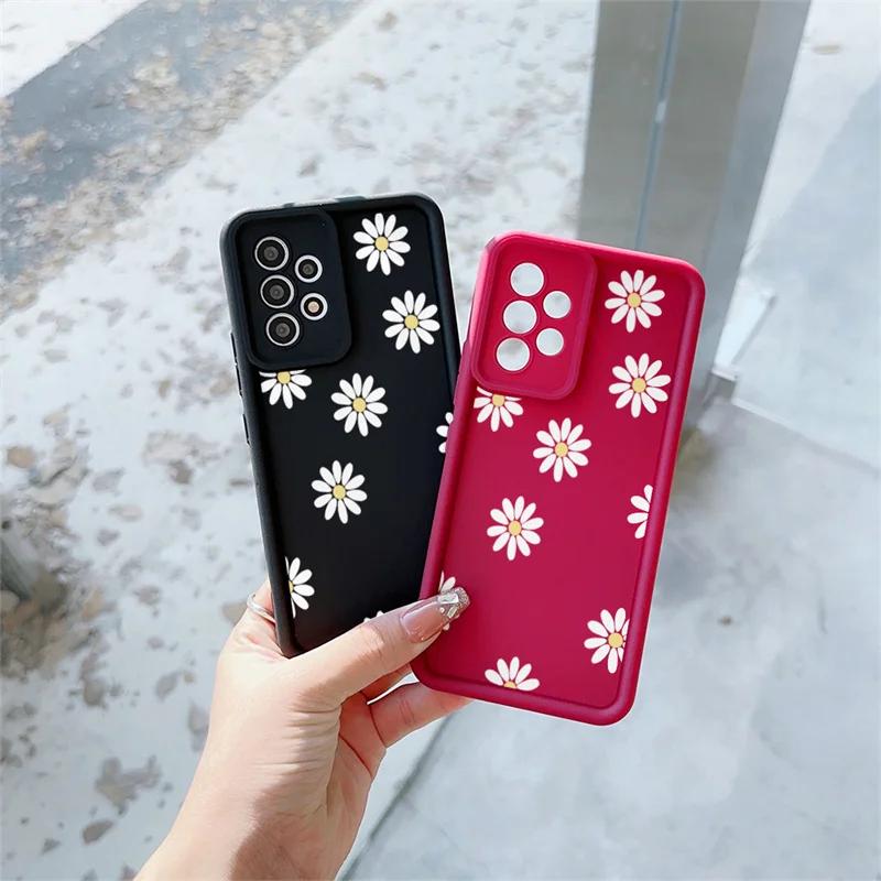 Ретро ромашки Силиконовый чехол для телефона Для iphone17 16pro 15pro 14 13 12 11 12pro 13pro max 14plus Защитный чехол от падения