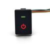 Car LED DRL Light Front Rear Fog Lamp Power Spotlight Button Switch with Wire for ISUZU MU-X D-MAX SPARK CROSS