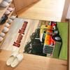 Peterbilt Heavy Trucks Customizable Name Carpet Design for Dining Room Bedrooms Hallway Game Room Anti-slip Rug Anime Office Decor Spiritual Gift