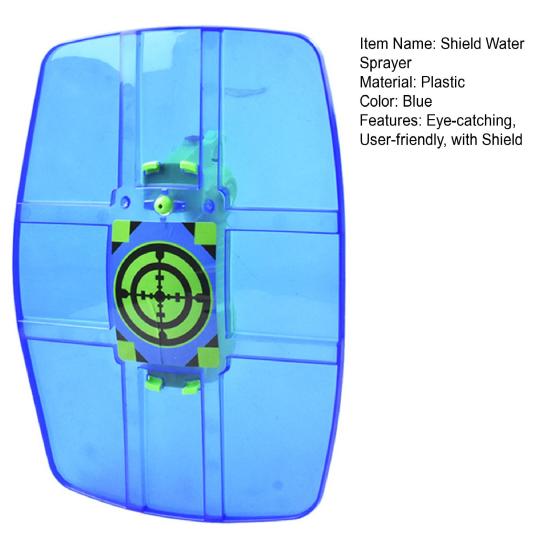 Unique Summer Water Toy One Key Operation Convenient Sprayer with Shield