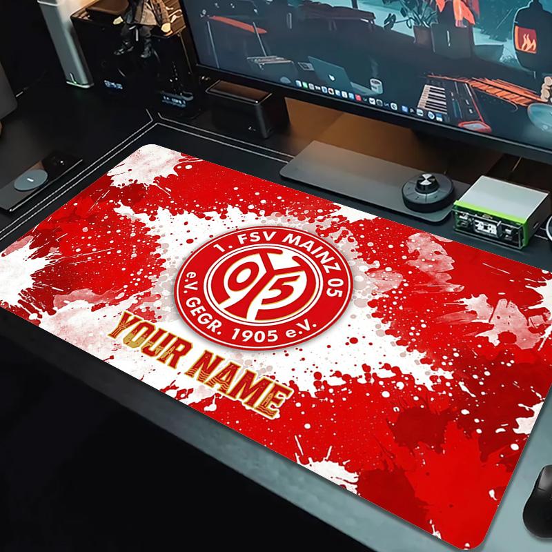 Mainz 05 Print Cushion Non-slip Laptop Tablet Big Mousepad XXL Mat Mini PC Playmat With Lock edge