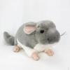 Simulation Animal Figures - Plush Chinchilla Toy for Toddlers Girls and Boys, Shelf/ Cabinet/