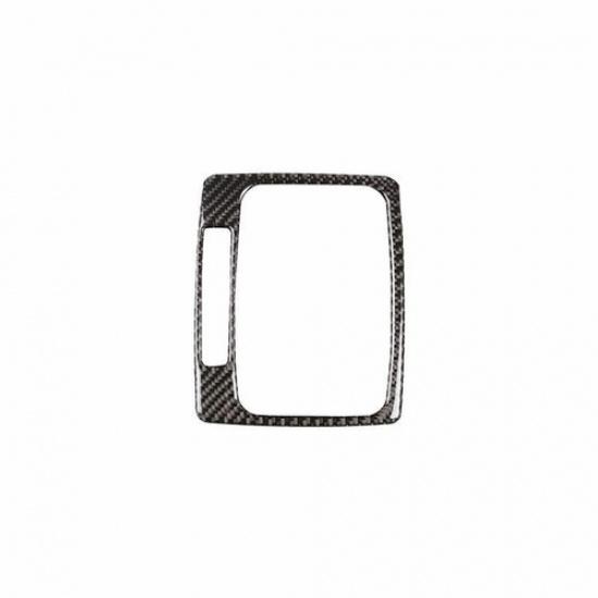 Накладка на центральную консоль и рычаг переключения передач из настоящего углеродного волокна для Benz C-Class 2007-14