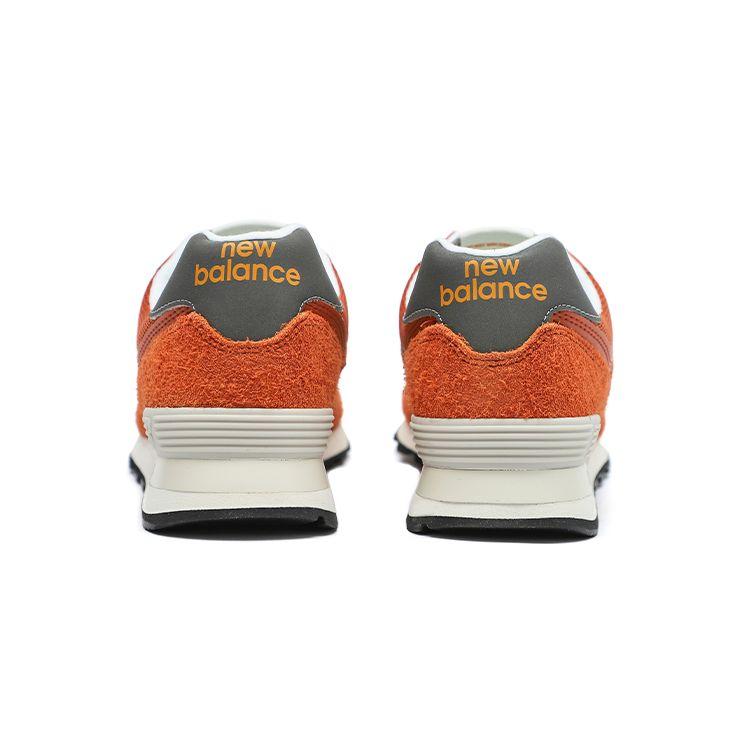 New Balance Кроссовки унисекс 574 Orange Burst белые U574HT2