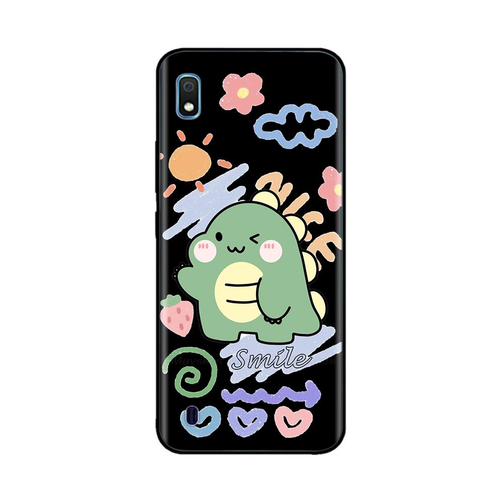 Чехол для Samsung Galaxy A10 Милый Мягкий Гладкий Жидкий Силикон Полная Защита Чехлы для Телефона Для Samsung A10 Чехол A 10 SM-A105F