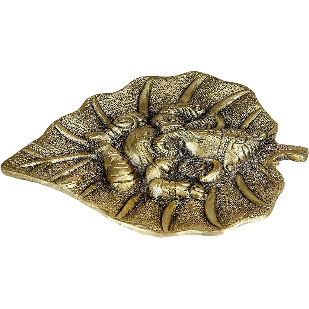 Patta Ganesha Wall Hanging Decorative Showpiece for Home Décor, Living Room, Pooja Room,Temple and House Warming Gift