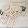 Summer Korean Tassel Crossbody Straw Bag - Retro Single Shoulder Cotton Thread Woven Flap Bag