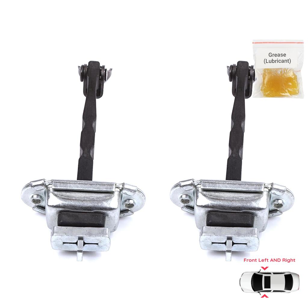 EDP1383-1 2 Pieces Front Door Stop Check Assy Limiter Strap for Toyota C-HR MK1 X1 AX10 AX50 2016-2024 68610F4030