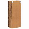 Wall Cabinet Reclaimed Wood 40 x 29.5 x 100 cm Engineered Wood