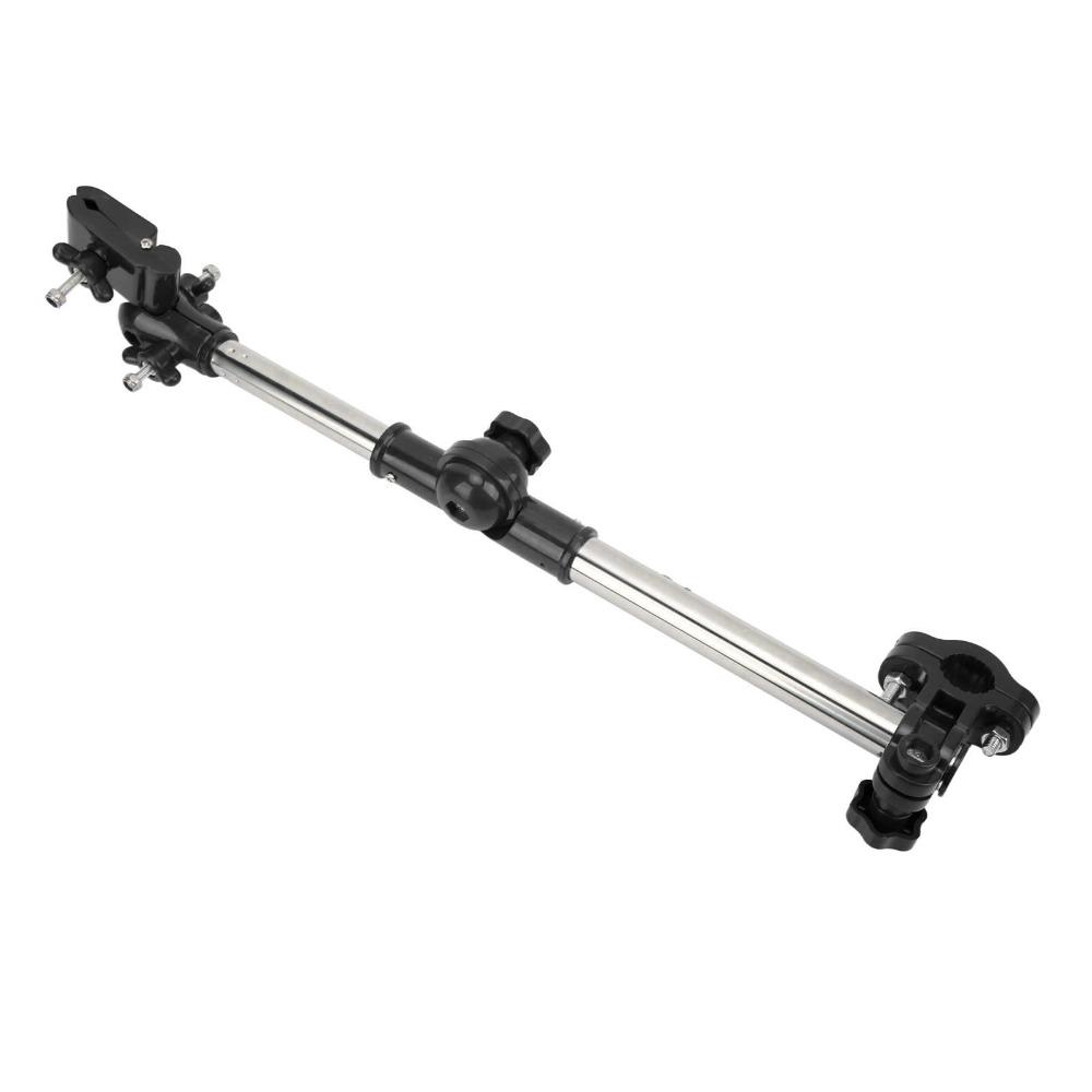 Stainless Steel Bicycle Umbrella Holder Adjustable Clamp Umbrella Holder Clamp for Scooter