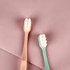 Japanese Style Adult Toothbrush, Soft Bristle, Compact Head, Individually Wrapped for Couples