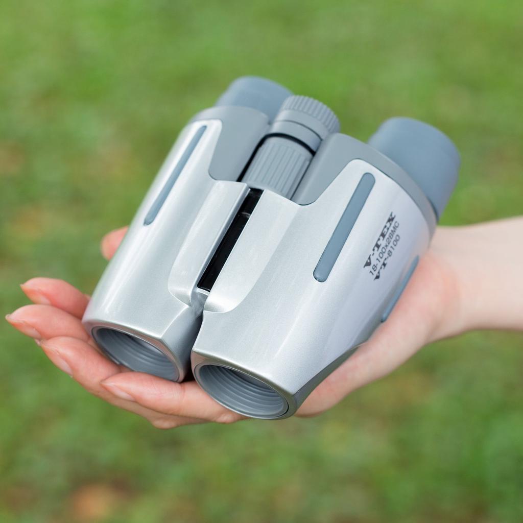 Бинокль Kenko Porro Prism Type 28 Caliber Silver V-TEX 18~100×28 18x~100x VT-8100