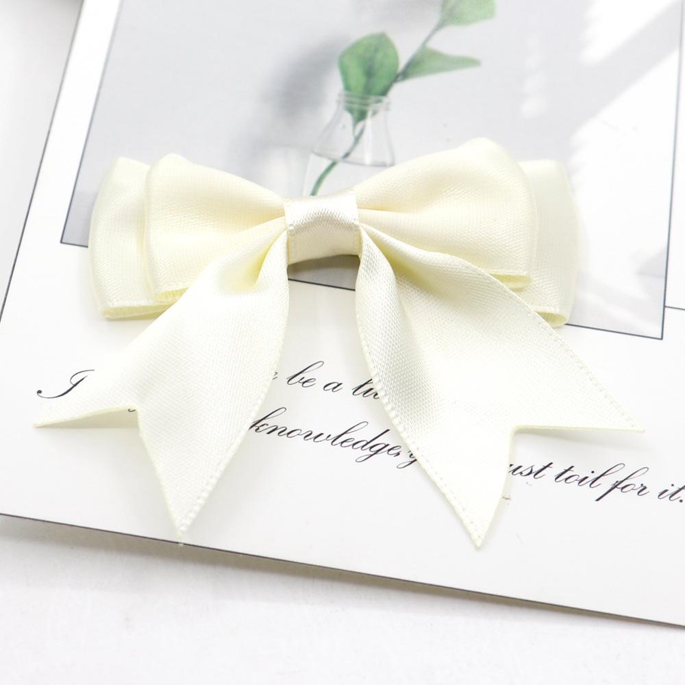 2,5 см полиэстер с двойным ласточкин хвостом бант на талию сделай сам цветок ручной работы