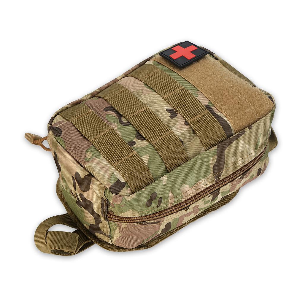 Военная сумка для первой помощи для выживания на открытом воздухе, сумка для альпинизма и скалолазания (маскировка)