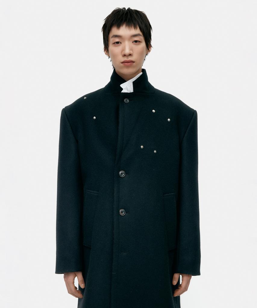 Adsb Andersson Bell Unisex James Wool Coat Awa731U(Black)